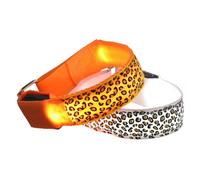 UPKOCH 2 pièces Brassard LED Luminous Running Armband Nylon pour Jogging Nuit Sécurité Lot et Réutilisable pour Coureurs et Cyclistes