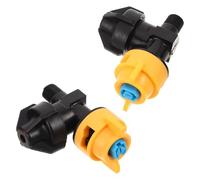UPKOCH 2 Pièces Buse de Brumisation Anti-Goutte pour Pâturages, | Plastique, Fixation Simple sur Tuyau, Brumisation Précise, Grange et Élevages Bovins
