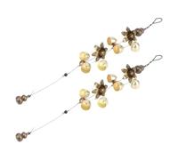 UPKOCH 2 Pièces Carillons Éoliens Métal Lot de Décoration Suspendue Feng Shui Chance et Prospérité pour Jardin et Maison Charme de Réussite pour Maman pour Noël et Patio Extérieur