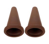 UPKOCH 2 Pièces Cône de Frai Céramique pour Aquarium Abri de Reproduction Artisanal avec Micro-Perforations pour Discus Poissons-Anges et Crevettes Décoration Fonctionnelle pour Maintien