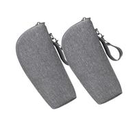 UPKOCH 2 Pièces de Bouteille Simple de Stockage de Lait Maternel Petit Nourrisson Laisser pour de biberon de Voyage de Bouteilles de Lait Portables Tissu Oxford Gris