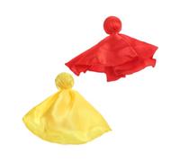 UPKOCH 2 pièces Drapeaux Arbitre Football Rouge et Orange Accessoires et Résistants pour Matchs Festivals et Fêtes