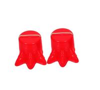 UPKOCH 2 Pièces Échasses Garçon Fille Plastique Forme Griffe pour Entraînement Extérieur Sportif Épais Rouge avec Corde Style Aléatoire Développement et Coordination