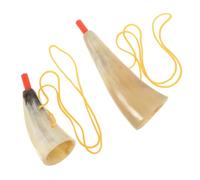 UPKOCH 2 pièces Horn Toys Corne de Bœuf Miniature Trompette pour Garçon Fille Apprentissage Instrument à Vent Sonore Couleur Aléatoire Couleur Aléatoire