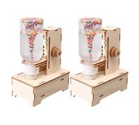 UPKOCH 2 Pièces Kit de Simulation de Tornade Stem Bois et Plastique Projet Éducatif DIY pour Garçon Fille Apprentissage Météo Pratique Physique