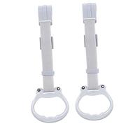 UPKOCH 2 pièces Lot de Anneaux de Traction Ajustables pour Garçon Fille Anneaux de Lit Garçon Fille Ergonomiques et Souples pour Apprentissage Marche et Exercices de Force des Bras