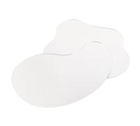 UPKOCH 2 Pièces Miroir Décoratif, Acrylique Argenté, Forme Irrégulière | Effet D’étang Réaliste, Surface Lisse Transparente, pour Village Noël, Manteau et Scène Hivernale