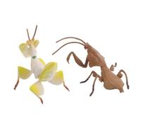 UPKOCH 2 Pièces Modèle d'insecte de Simulation Insecte Artificiel Ornement Paysage Ornement de de Simulation Figurine modèle Mini-Animal réalistes Plastique