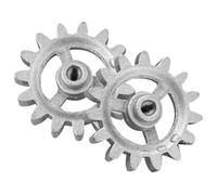 UPKOCH 2 Pièces Pièces Métalliques pour Moteur Électrique à Monter Soi-même, sans Bavure, de Remplacement pour Rôtissoire Barbecue, Équipement Robuste en Métal pour Gril à Rôtir