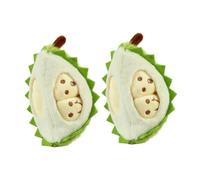 UPKOCH 2 pièces Porte Clés Peluche Fruit Mignon Pendentif Sac à Dos Garçon Fille Accessoire Couple et Doux Suspendu Charmant pour Fête