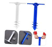 UPKOCH 2 Pièces Porte-Parapluie De Plage Ancre De Plage Camping Ancre De Sable Portable Et Compacte sans Outils avec Housse Incluse