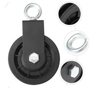 UPKOCH 2 pièces Poulie de Traction Pivotante Résistante Corrosion pour Équipement de Fitness à Roue pour Câble Accessoire et Facile à Installer