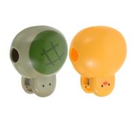 UPKOCH 2 Pièces Protège-tête de Brosse à Dents Électrique de Voyage Housses de Protection Légères et Portables avec Design Animal Mignon Tortue et Canard Protections Hygiéniques pour