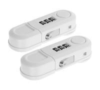 UPKOCH 2 Pièces Serrure à Combinaison Sans Percage pour Réfrigérateur et Placard Verrou Garçon Fille Sécurité Crochet de Protection Anti-accès pour Cuisine et Salle de Bain