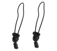 UPKOCH 2 Pièces Support de de Randonnée avec Sangle Élastique pour Fixation de Pôle Accessoire pour Sports de Plein Air et à Noir
