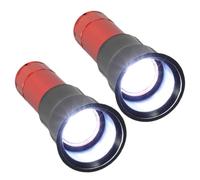 UPKOCH 2 Pièces Testeur Œufs Portable pour Incubation Lampe de Mirage à LED Haute Intensité pour Vérifier la Fécondation Développement des Œufs de Volaille