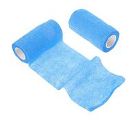 UPKOCH 2 rouleaux Bandages Élastiques Autoadhésifs pour Animaux de Ban Réparation pour Trimming Vache et Respirants Faciles à Appliquer pour Animaux