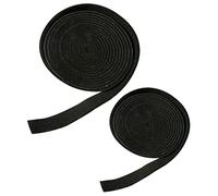 UPKOCH 2 Rouleaux Bande Étanchéité Auto Adhésive Épaisseur Haute Température Bande Coupe Feu Noire et Joint Protecteur pour Barbecue Portable et Cuisson Extérieure
