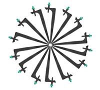 UPKOCH 20 Pièces Arroseurs à Réglables Buse de Brumisation Orientable pour Jardin Pulvérisateur Micro Diffusion pour Arbres Fruitiers et Plantes