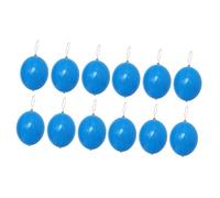 UPKOCH 20 Pièces Ballons de Fête sans Impression Ballons avec Poignée Élastique pour Anniversaire et Fête Bleu