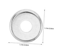 UPKOCH 20 Pièces Skate Roller Bushing Washer Kit Aluminum Alloy Retainers for Double Row Skates Vibration Caps for DIY Repairs and Enhanced Stability
