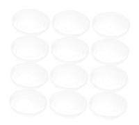 UPKOCH 20 pièces Transparent Plant Saucer Set Round Plastic Drip Trays for Indoor Outdoor Pots Heavy Duty Plant Trays to Prevent Water Leakage and Protect Surfaces