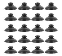 UPKOCH 20 Ventouses Noires Grandes pour Pompe à Oxygène Aquarium, Fixation Forte pour Pompe à Air et Tube, Accessoires Solide pour Aquarium, Support Ventouse pour Surfaces Vitrées