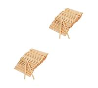 UPKOCH 200 pièces Tube à Abeilles Naturel Diamètre Lot de et Écologique pour Apiculteurs Extérieur Facile à Installer pour Jardin et Balcon