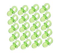 UPKOCH 200pièces Mini-sucettes Décoratives Pour Shower Accessoires De Fête Né Centres De Table Diy Forme De Tétine Idées De Cadeaux Invités Pour Fête De Naissance