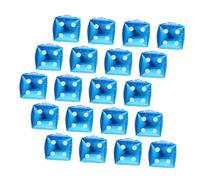 UPKOCH 20pièces Ballons Cubiques Aluminium Pour Décoration De Fête Thème De Dés Facile à Gonfler Accrocher Réutilisable Pour Anniversaire Et Événements