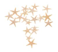 UPKOCH 20pièces Mini Étoile De Mer Décorative Accessoire Époxy Plage Étoile De Mer Bougie Parfumée Aromathérapie Bougie Décor Beach Naturelle Bricolage
