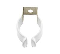 UPKOCH 20pièces Support u Clips Acier Inoxydable Pour Tube Led De Fixation Légère Et Pour Installation Intérieure Et Extérieure