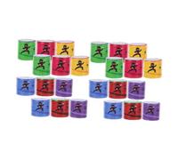 UPKOCH 24 Pièces Bracelets Slap Silicone Ninja Halloween Snap Bands Colorés Vrac pour Garçon Fille DIY Fête Cadeaux Anniversaire et Récompenses Scolaires