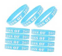 UPKOCH 25 Pièces Bracelets Silicone Class Of pour Fête de Remise de Diplômes Accessoires Portables Résistants et Symboliques pour Événements Scolaires