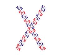 UPKOCH 2pièces Autocollant De Niveau Eau Aluminium Réfléchissant Règle Jauge Étanche Auto-adhésive pour Étang Piscine Réservoir Mesure Précise avec Film Réfléchissant Rouge Et Bleu