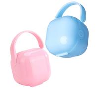 UPKOCH 2pièces Boîte De Rangement Pour Sucettes Étui De Transport Portable Pour Biberons Et Hygiène Assurées