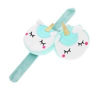 UPKOCH 2pièces Bracelets à Claquer Licorne pour Garçon Fille Lot de Design Doux et Pratique pour Fixer sur Bras ou Sac pour Cadeaux et Fêtes