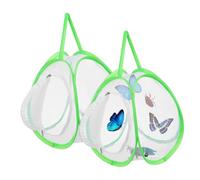 UPKOCH 2pièces Enclos à Habitat Maille pour Et Araignées Sauteurs Maison Portable Filet Transparent pour Observation Insectes