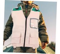 UPKOCH 2pièces Gilet Explorateur pour Garçon Fille Costume De Jeu De Rôle avec Multiples Poches pour Accessoires pour Aventures Et Fêtes Costumées