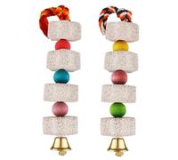 UPKOCH 2pièces Jouets à Mâcher pour Animaux De Compagnie Jouets à Mâcher pour Hamsters Pierres à Ronger Les Dents De Hamster