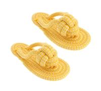 UPKOCH 2pièces Jouets à Mâcher pour Chien Corde De Coton Résistante Jouet Forme pour Dentition pour Éduquer Et Amuser Votre Chien