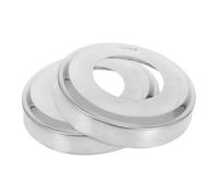 UPKOCH 2pièces Lot de Rosaces pour Échelle De Piscine Anneaux De Remplacement Acier Inoxydable Housse De Protection pour Main Courante De Piscine Ou Spa