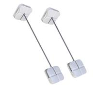 UPKOCH 2pièces Lot De Verrous Sécurité Placard Garçon Fille Serrures Protection Cabinet Sans Perçage Bande De Sécurité Pour Portes Réfrigérateur Et Meubles Installation Facile Anti-pincem