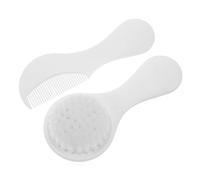 UPKOCH 2pièces Peigne Pour Garçon Fille Et Ensemble Brosse Né Brosse à Cheveux Pour Peigne Pour Petite Fille Soin Du Chevelu