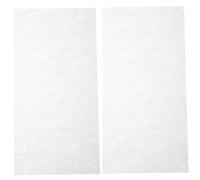 UPKOCH 2pièces Placage De Tête De Guitare Blanc Lot Pour Touche Manche Coque Réparation Incrustations Accessoires Guitare Basse
