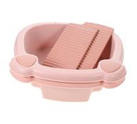 UPKOCH 2pièces Planche à Laver Pour Linge Et Bassine à Linge Né Kit Lavabo-planche à Laver Fournitures De Lavage Pour Garçon Fille