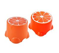 UPKOCH 2pièces Tabouret pour Garçon Fille Thème Fruits Plastique Stable pour Maison Et École Maternelle Lot