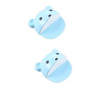 UPKOCH 2pièces Verrou De Sécurité Sans Perçage Pour Meubles Kit De Anti-basculement Avec Motifs Ours Cartoon Mural Pour Garçon Fille Et Animaux De Compagnie Bleu