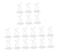 UPKOCH 3 Ensembles Crochet De Fixateur des Stands Planteur Enjeux De Plein Air Jardin Soutien Pieu Crochet De Fixation Plante Crochet De Fixation Scindapsus Aureus Blanche 30 Pièces * 3