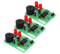 UPKOCH 3 Ensembles Kit Soudure Électronique DIY Carte Pratique Circuits Flash à Souder pour Débutants Projet Électronique Amusant et Complet Fournitures Pédagogiques Incluses